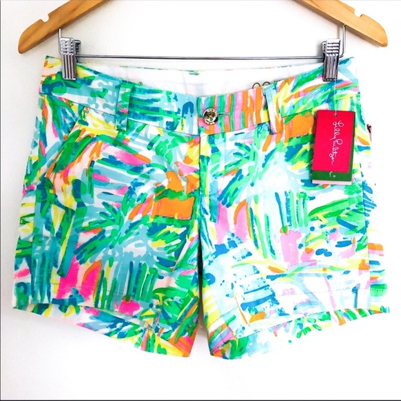 Lilly Pulitzer Pants - {LILY PULITZER} Callahan Shorts Sea Salt & Sun NWT